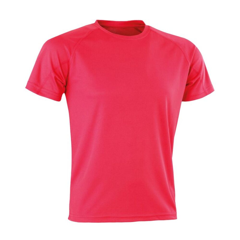 Spiro Mens Aircool T-Shirt / Super Pink